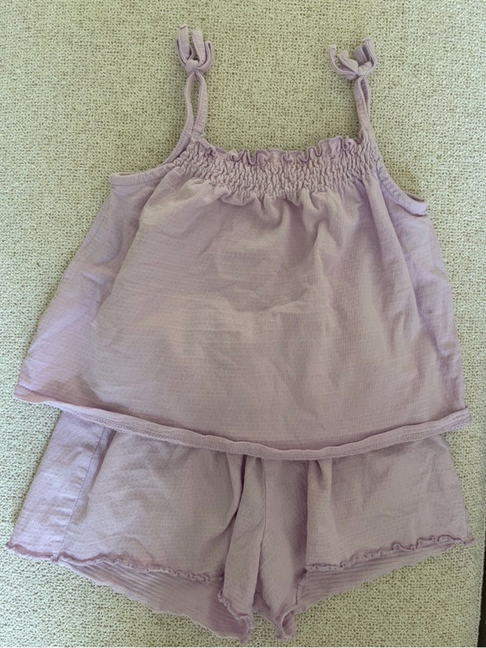 Zara Toddler Girls Outfit – Shorts & Tank Top Set, Size 2–3 Years 💜
